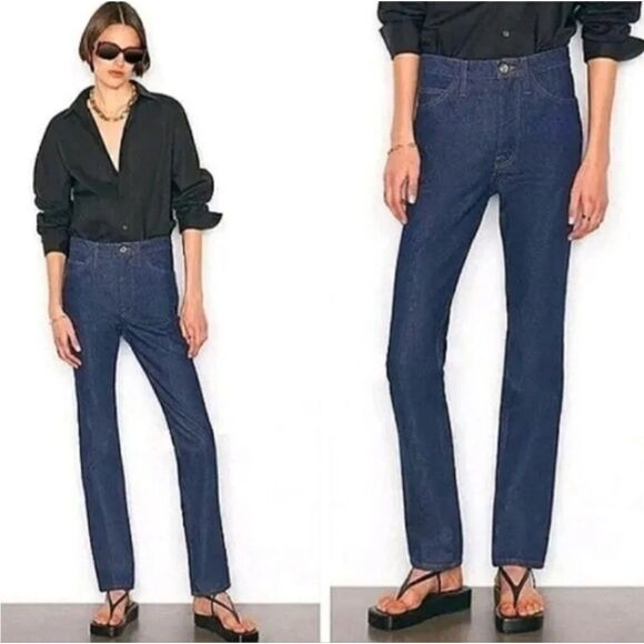 Frame Le Italien True Straight Dark Wash Jeans | Size 28 - Picture 1 of 9